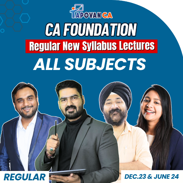 Picture of CA Foundation Regular Batch All Subjects for June & Dec 2024